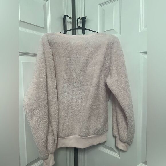 ⚡EVERYTHING MUST GO⚡ Betty Boop Fleece Embroidered Pink  Sweatshirt Women’s - Picture 4 of 7